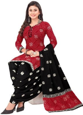 Vijay Deep Silk Mill Crepe Printed Salwar Suit Material