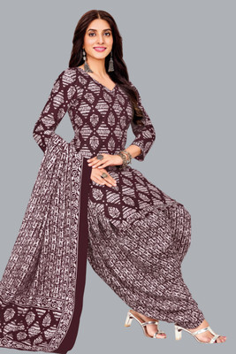 SHREE JEENMATA COLLECTION Pure Cotton Printed Salwar Suit Material