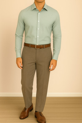 KUNDAN SULZ GWALIOR Polycotton Solid Shirt & Trouser Fabric
