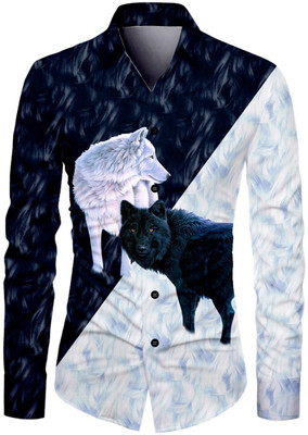 jrk enterprise Polycotton Animal Print Shirt Fabric