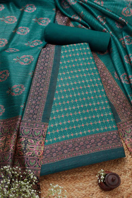 soch Chanderi Printed Salwar Suit Material