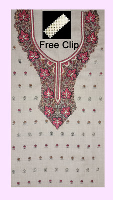 Amrit Trading Co Wool Embroidered Salwar Suit Material