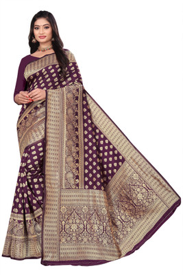 PRAMUKH Jacquard Self Design Blouse Material