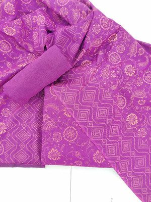 ACE COLLECTION Wool Printed Salwar Suit Material
