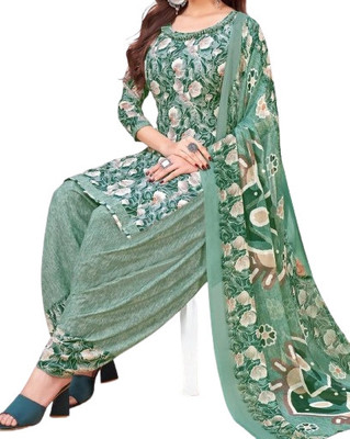 Krishani Creation Crepe Printed Salwar Suit Material