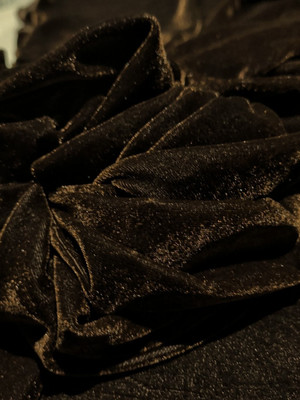 DCPL VELVET CREATION Velvet Solid Gown/Anarkali Kurta & Bottom Material