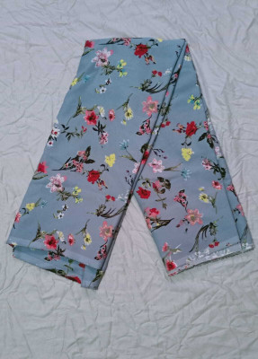 HouseOfCommon Crepe Self Design Multipurpose Running Fabric