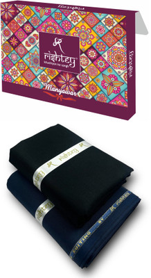 Rishtey Pure Cotton Solid Shirt & Trouser Fabric