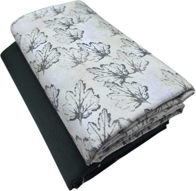 FavCraft Collection Cotton Blend Graphic Print Shirt & Trouser Fabric