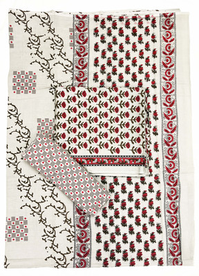 Desert Pure Cotton Printed Salwar Suit Material
