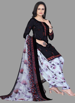 THIRA Crepe Printed Salwar Suit Material