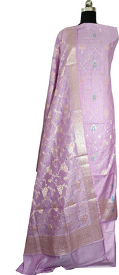 Naveera Pure Cotton Self Design Salwar Suit Material
