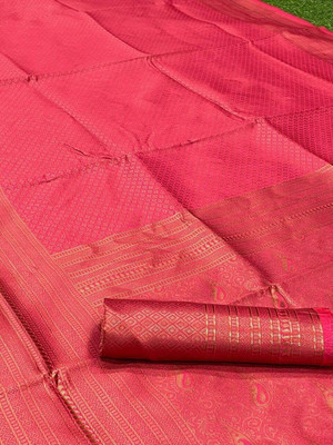 Kanjivaram Jacquard Printed Blouse Material