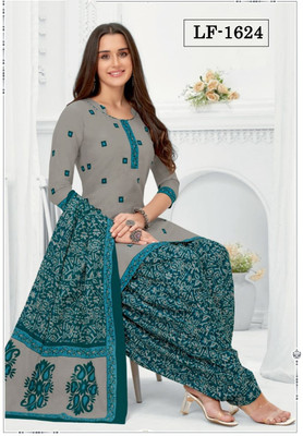 Alveera Art Crepe Solid, Floral Print, Printed, Geometric Print Salwar Suit Material