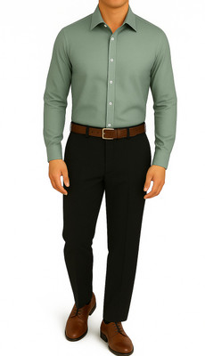 KUNDAN SULZ GWALIOR Polycotton Solid Shirt & Trouser Fabric