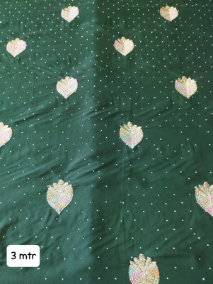 Shree Sadu Mata saree center Pure Silk Embroidered Kurta Fabric