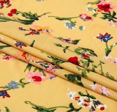 Dwijupal Crepe Printed Kurta Fabric