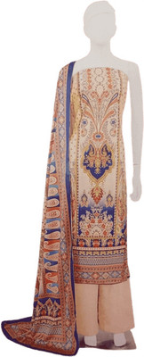 Omkar trader Velvet Printed Kurta & Palazzo Material