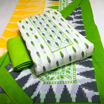 vinayak fashion Cotton Blend Printed Kurta & Churidar Material
