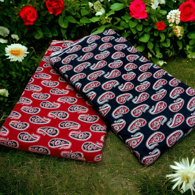 MEHAK PRETTY CLOTHES Pure Cotton Printed Kurta Fabric