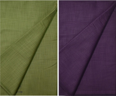 KUNDAN SULZ GWALIOR Cotton Blend Self Design Shirt Fabric