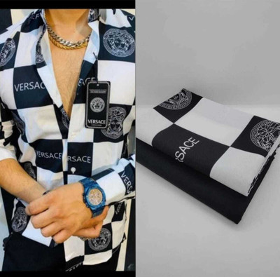 WELE DERBIES Polyester Printed Shirt Fabric