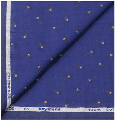 Raymond Pure Cotton Self Design Shirt Fabric