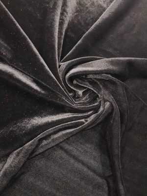 Seg Velvet Solid Multipurpose Running Fabric