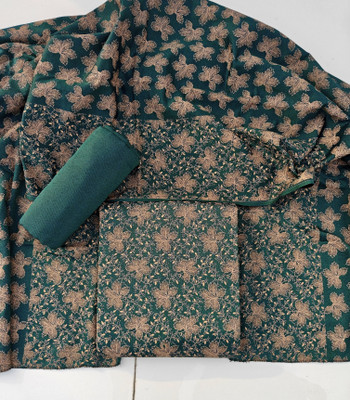 Online Loot Store Wool Floral Print Kurta & Palazzo Material