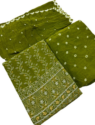 Drashti Creation Pure Cotton Embellished Salwar Suit Material