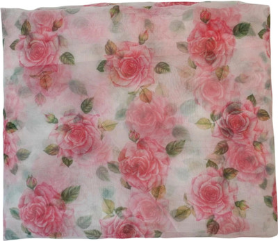 SAP STYLE Organza Printed Multi-purpose Fabric
