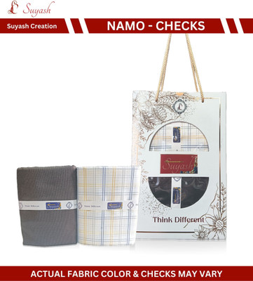 Suyash Creation Polycotton Printed Shirt & Trouser Fabric