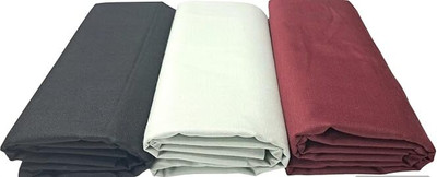 CHANDRAVATI Cotton Blend Solid Shirt Fabric