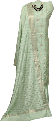 Naveera Pure Cotton Self Design Salwar Suit Material
