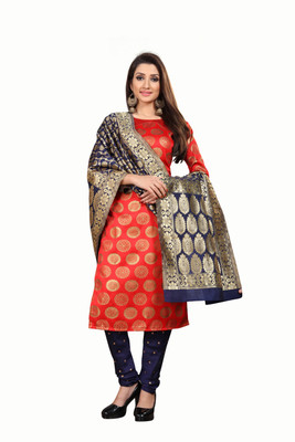 Moda Rapido Jacquard Embellished Salwar Suit Material