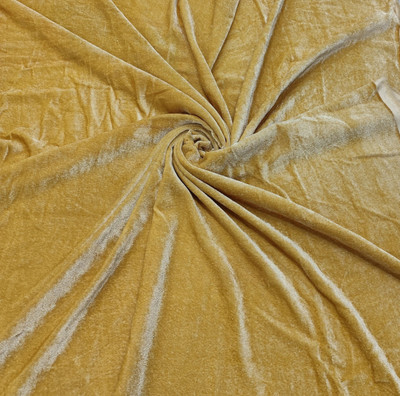 KDPM Velvet Solid Multipurpose Running Fabric