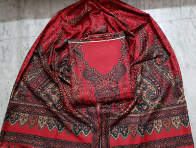 Paras fashions Wool Printed Salwar Suit Material