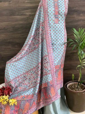 tathastufab Crepe Printed Kurta & Palazzo Material