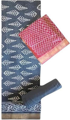 Eddika Cotton Silk Colorblock Salwar Suit Material