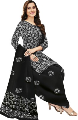 SHREE JEENMATA COLLECTION Printed Kurta, Patiala & Dupatta Set