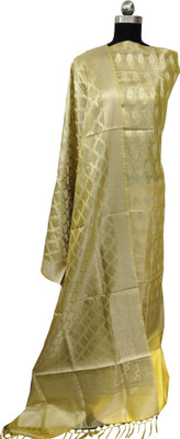 Naveera Organza Self Design Salwar Suit Material
