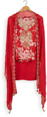 Aurum Cotton Blend Floral Print Salwar Suit Material