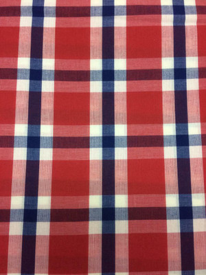 KRISDEE Pure Cotton Checkered Shirt Fabric
