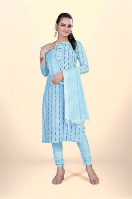 Julee Jacquard Printed Salwar Suit Material