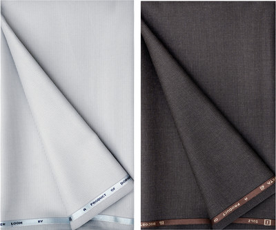 abhi fashion Polycotton Solid Trouser Fabric