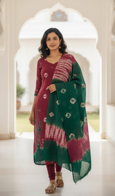 RIDDHI Pure Cotton Dyed Salwar Suit Material