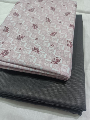 Mansfab Cotton Blend Printed Shirt & Trouser Fabric