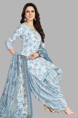 SHREE JEENMATA COLLECTION Pure Cotton Printed Kurta & Patiyala Material