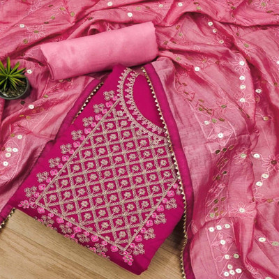 Peachmode Modal Embroidered Salwar Suit Material