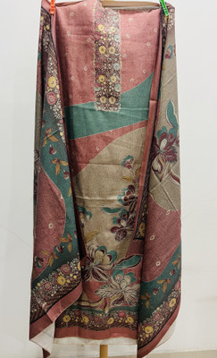 Raaha Wool Floral Print Kurta & Palazzo Material